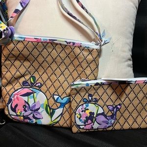 Vera Bradley Beach Crossbody and Wristlet